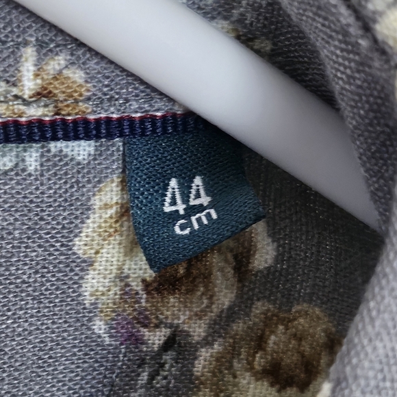 NWOT Linen Club Studio Floral Button Down Short Sleeve Shirt  - Size XL - Picture 4 of 10